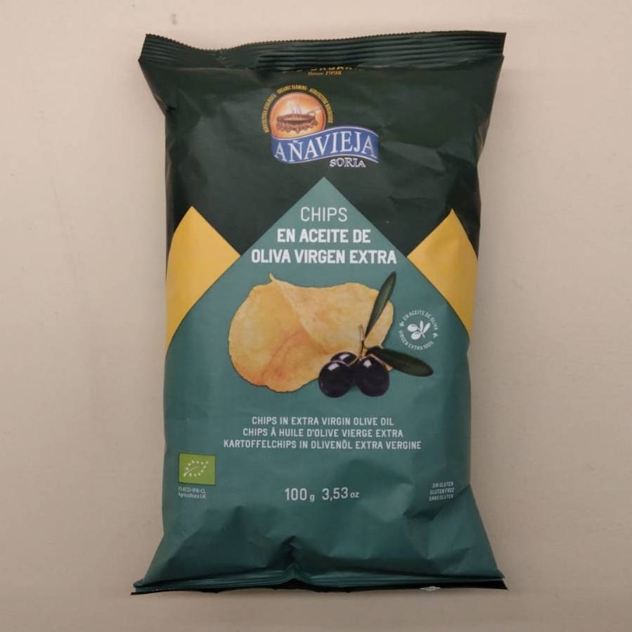 Patates Fregides Oli d'Oliva 100g - Añavieja