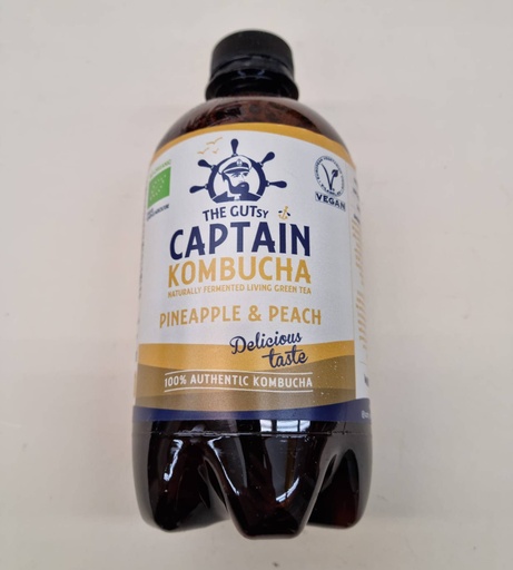 [5600787049008] Captain Kombucha Pinya i Préssec 400ml 