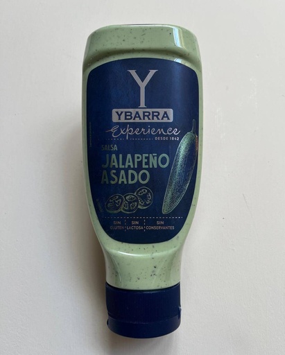 [8410086399028] Salsa de Jalapeny Rostit 500ml - Ybarra