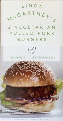 [9020200025314] Hamburguesa Pulled Pork 1/4 LB - Linda McCartney's