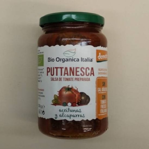 [8029689025755] Salsa Tomàquet Puttanesca 350ml - Bio Organica Italia