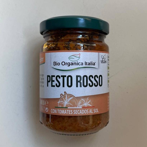 [8029689025830] Pesto Rosso 140g - Bio Organica Italia