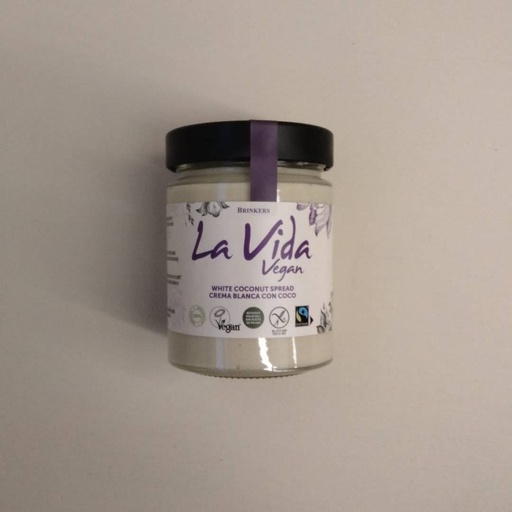 [8710573526167] Crema Blanca amb Coco 270g - La Vida Vegan