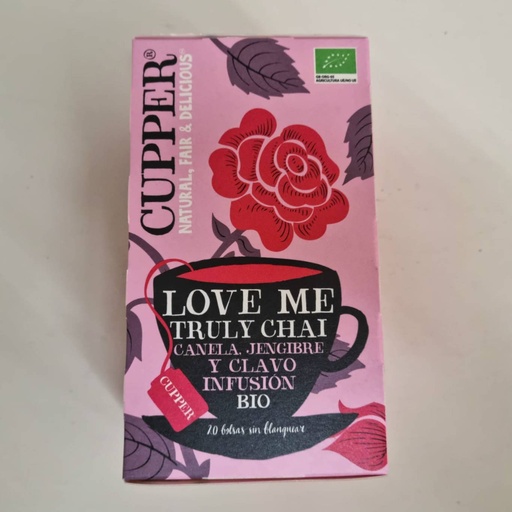 [5021991942488] Infusió Love Me Truly Chai 20 Bossetes - Cupper