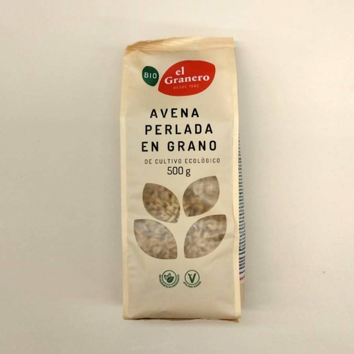 [8422584049015] Civada Perlada Bio 500g - El Granero