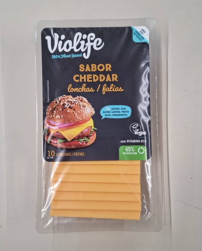 [5202390015885] Talls sabor Cheddar 200g - Violife 