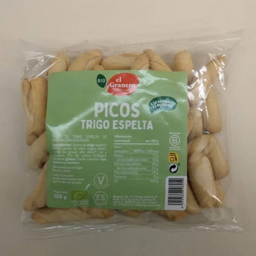 [8422584026054] Pics de Blat Espelta 150g - El Granero