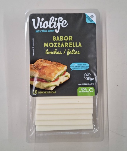 [5202390016011] Talls sabor Mozzarella 200g - Violife