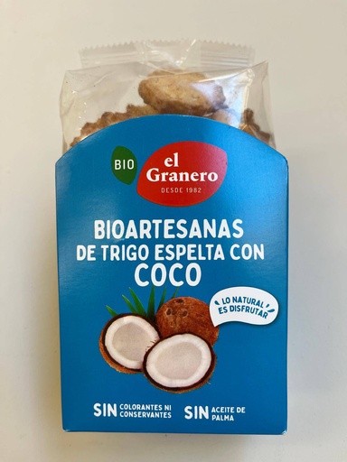 [8422584031119] Galetes Artesanes amb Coco 250g - El Granero