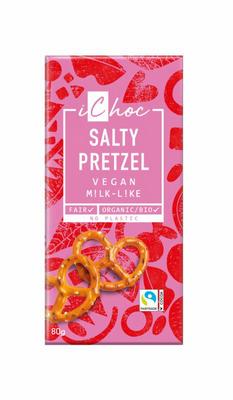 [4044889004649] Tauleta de Xocolata amb Pretzels 80g - iChoc