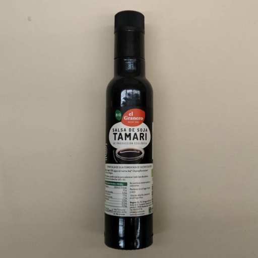 [8422584048216] Tamari Salsa de Soja Bio 250ml - El Granero