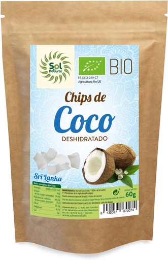 [8435037870074] Chips de Coco 60g - Sol Natural