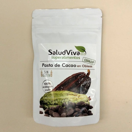 [903850000001] Pasta de Cacau en Obleas 125g - Salud Viva