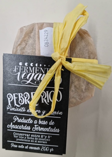 Pebre Rico amb Pebre i Llimona - Fermento Vegano
