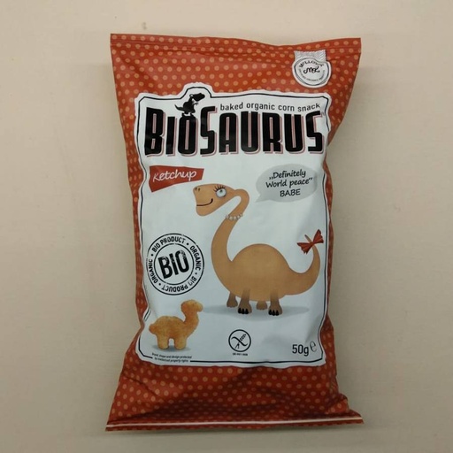 [8588004638327] Biosaurus Chips Sabor Ketchup 50g - Mc Lloyd's 