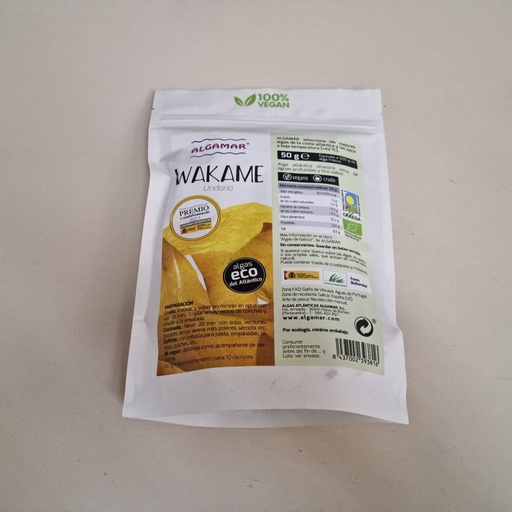 [8437002393816] Alga Wakame 50g - Algamar 