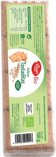 [8422584054217] Galetes "Tostaditas" 150g - El Granero