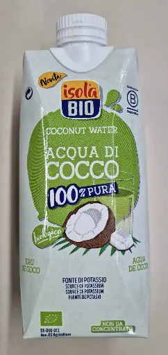 [8023678732228] Aigua de Coco 500ml - Isola Bio
