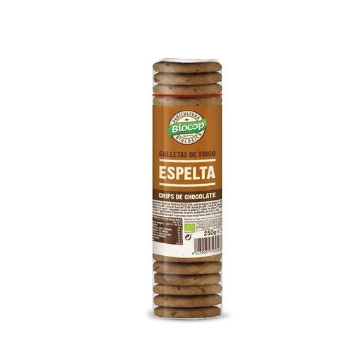 [8423903050026] Galetes d'Espelta Integral amb Xips de Xoco 250g - Biocop 