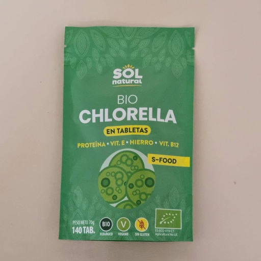 [8435037817963] Chlorella en Tauletes 70g - Sol Natural