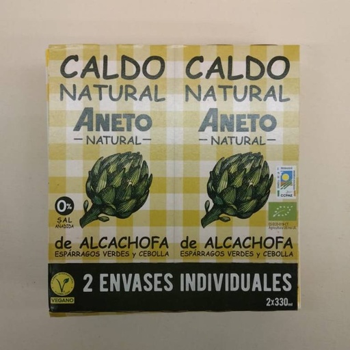 [8410748002518] Brou de Carxofa 2X330ML - Aneto 
