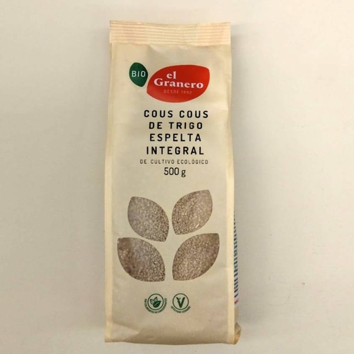 [8422584019513] Cuscús d'Espelta Integral Bio 500g - El Granero