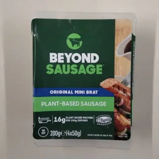 [1230000116329] Salsitxa Vegetal Mini (4X50g) - Beyond Meat