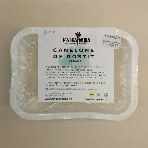 Canelons de Rostit - La Veganeria