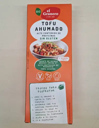 [8422584017144] Tofu Fumat Ambiente 200g - El Granero