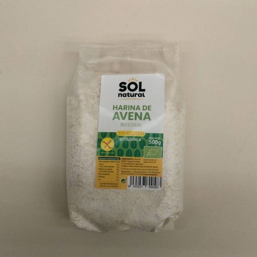 [8435037800583] Farina de Civada 500g - Sol Natural