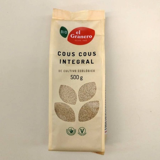 [8422584018363] Cuscús Integral Bio 500g - El Granero