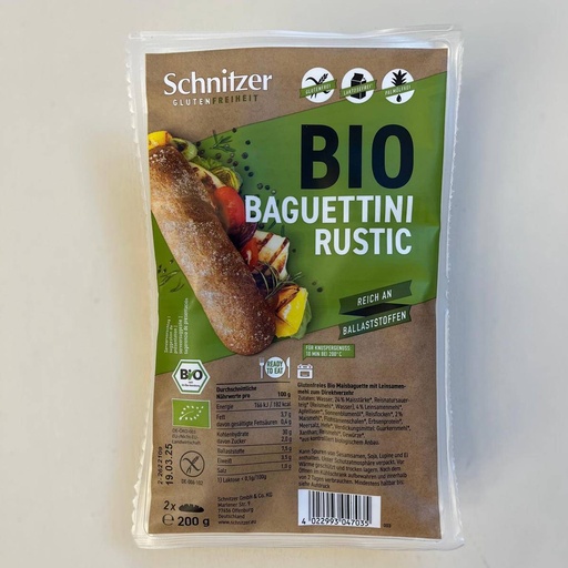 [4022993047035] Mini Baguetina Rústica 200g - Schnitzer