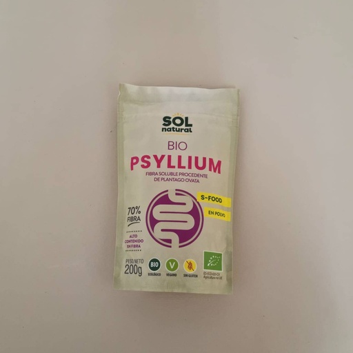 [8435037800361] Psyllium En Pols 200g - Sol Natural