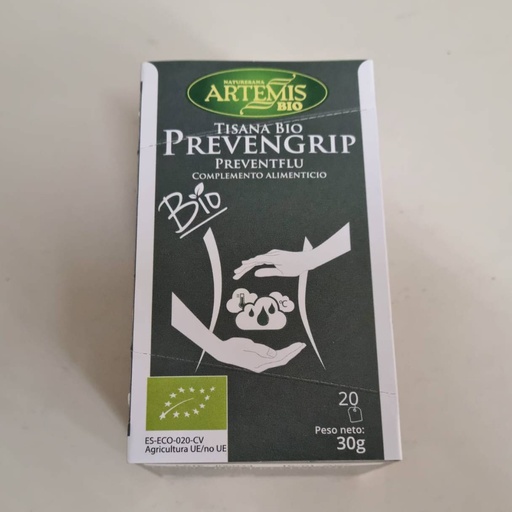 [8428201310568] Infusió Tisana PrevenGrip 20 Bossetes - Artemis 