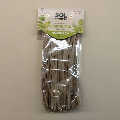 [8435037841326] Tagliatelle d'Espelta amb Alfàbrega 250g - Sol Natural 