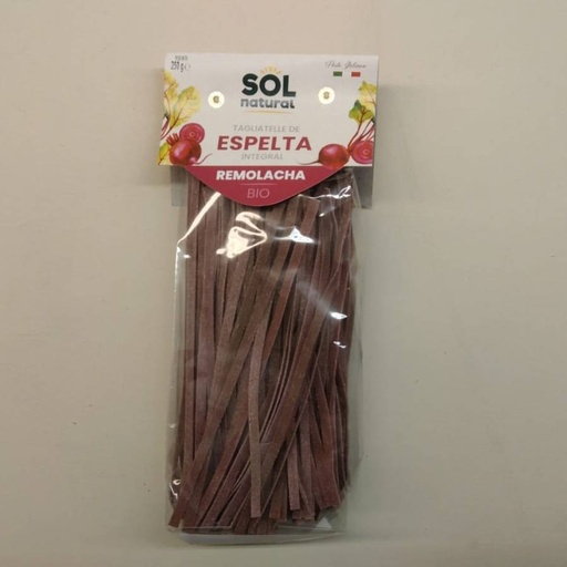 [8435037841340] Tagliatelle d'Espelta amb Remolatxa 250g - Sol Natural 