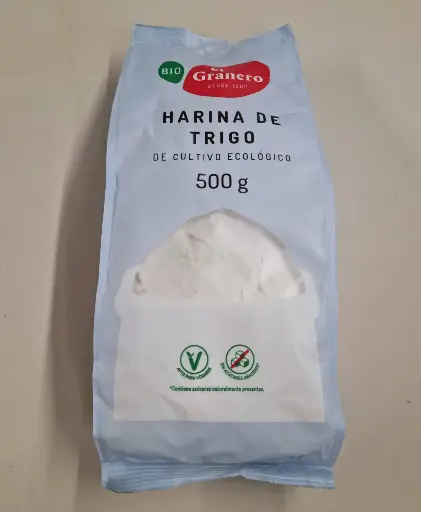 [8422584048827] Farina de Blat Bio 500g - El Granero