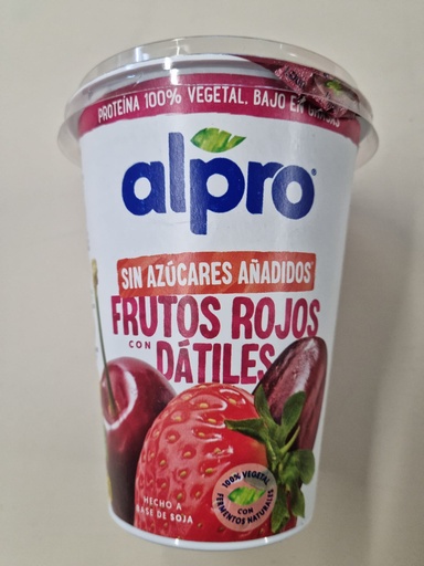 [5411188136347] Iogurt Fruits Vermells amb Dàtils 400g - Alpro 