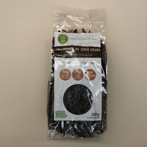 [8437026851163] Tallarins de Mongeta Negra  200g - The Konjac Shop 