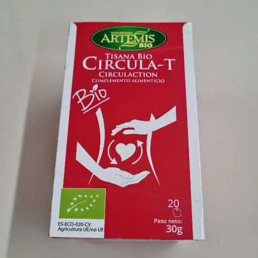 [8428201310414] Infusió Circula-T 20 Bossetes - Artemis 