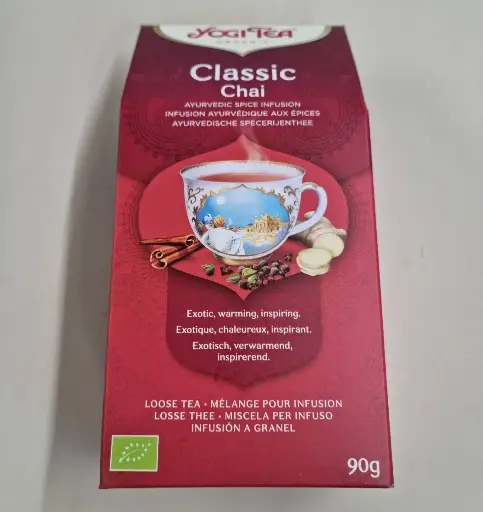 [4012824529267] Infusió Classic Chai Granel 90g - Yogi Tea