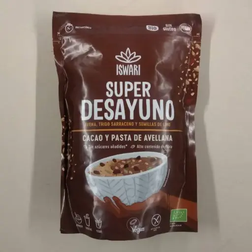 [5600872802778] Super Desayuno Cacau 360g - Iswari