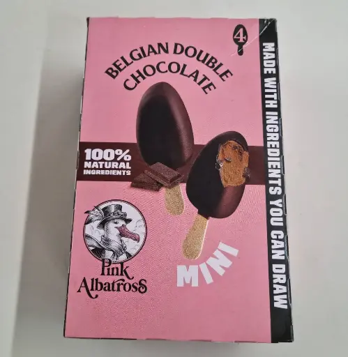 [8437019491581] Gelat de Doble Xocolata Belga  4 U - Pink Albatross