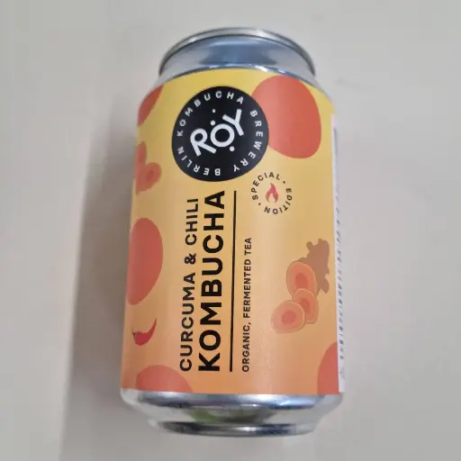 [4260742810985] Kombucha Cúrcuma i Chili 33cl - Roy