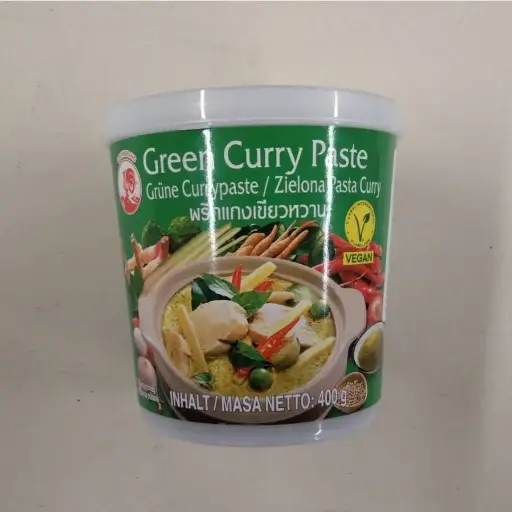 [084909002365] Pasta Curry Verd 400g - Cock Brand