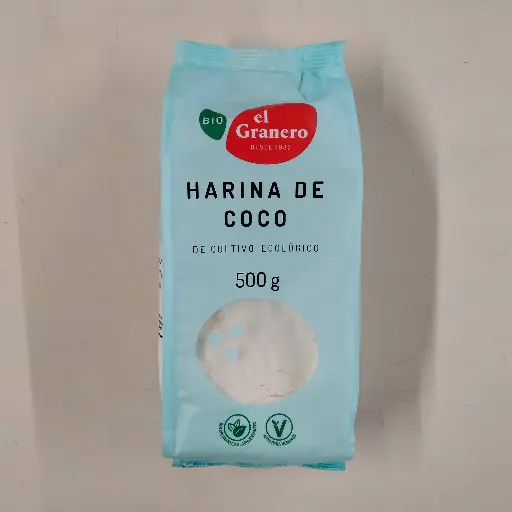 [8422584044027] Farina de Coco Bio 500g - El Granero