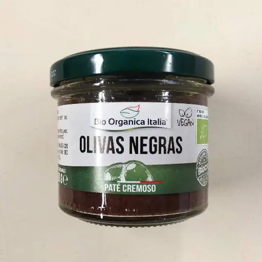 [8029689026295] Paté Olives Negres 100g - Bio Organica Italia