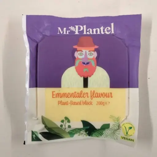 [5941866623079] Bloc Emmental 200g - Mr. Plantel