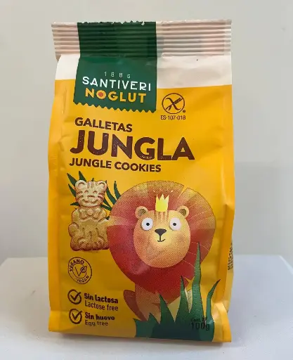 [8412170035300] Galetes Jungla amb Xocolata 100g - Santiveri