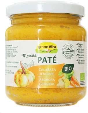 [8423266078613] Pate Mousse de Carbassa i Gingebre 175g - Granovita  